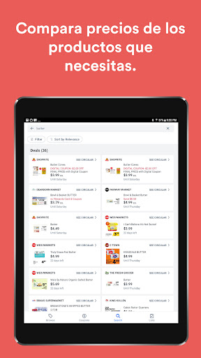 Captura de pantalla de Flipp: Compras y Descuentos