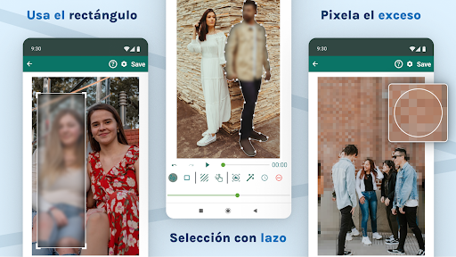 Captura de pantalla de Desenfoque de vídeo e imagen