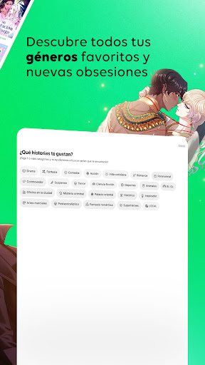 Captura de pantalla de WEBTOON