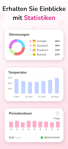 Periodenkalender - Zyklus Screenshot