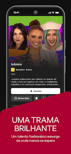 Captura de pantalla de Globoplay: Novelas, séries e +