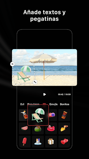 Captura de pantalla de Editor de vídeo LightCut