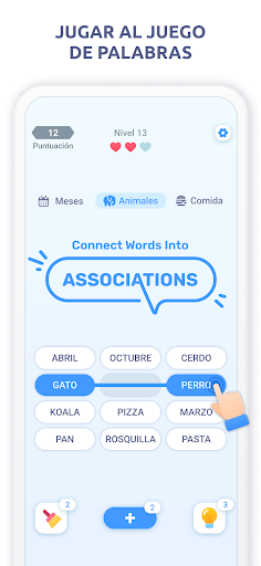 Captura de pantalla de Associations - Juego Palabras