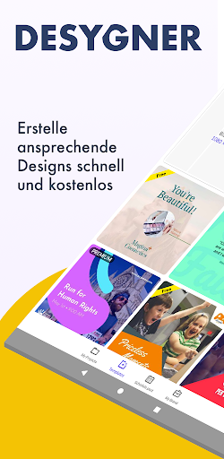 Desygner: Grafik-Design Editor Screenshot