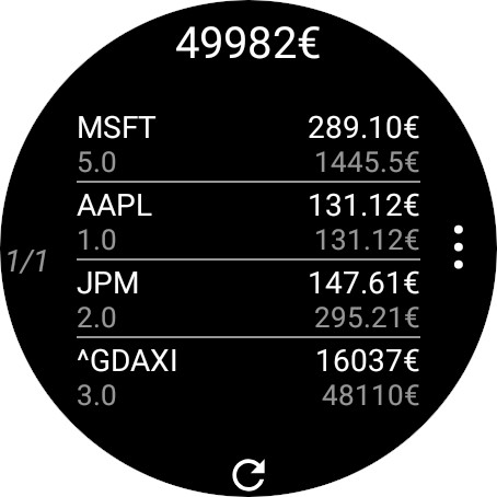 Captura de pantalla de StockTiles - Prices & Charts