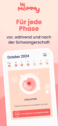HiMommy: Schwangerschafts-App Screenshot