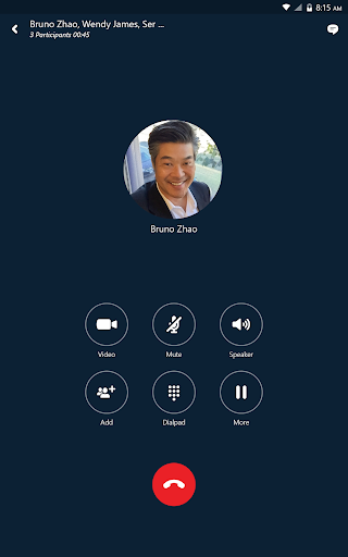 Skype for Business for Android screenshot