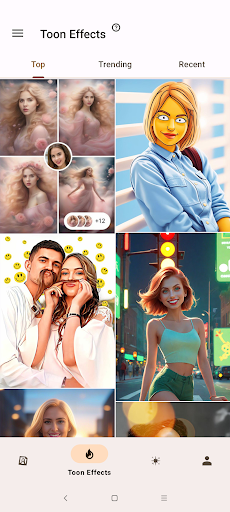 Captura de pantalla de ToonMe photo cartoon maker