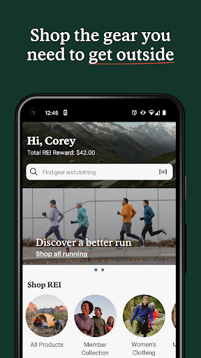 Captura de pantalla de REI Co-op – Shop Outdoor Gear