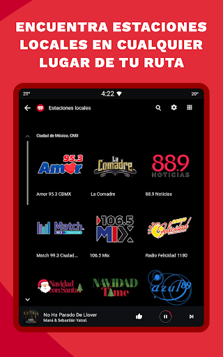 Captura de pantalla de iHeart: Música, Radio, Podcast