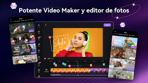 Captura de pantalla de Creador de video con música