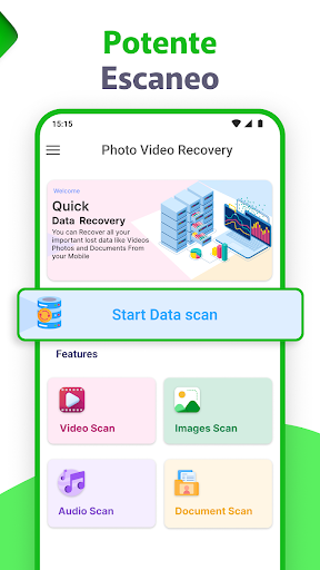 Captura de pantalla de Recuperar Fotos Borradas