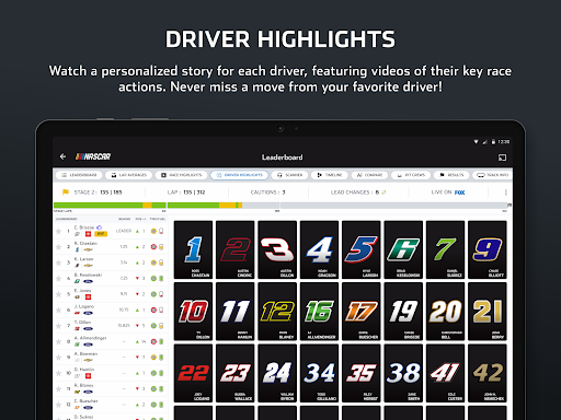 Captura de pantalla de NASCAR MOBILE