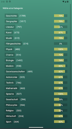 Endlos-Quiz Pro Screenshot