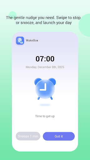 Captura de pantalla de WakeBox