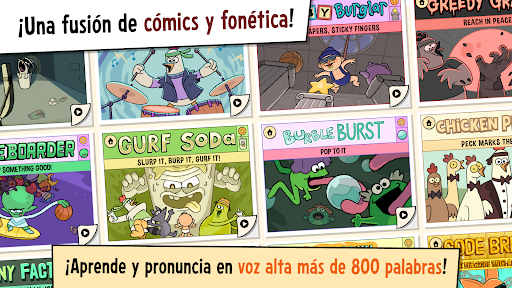 Captura de pantalla de Superfonik: Lectura para niños