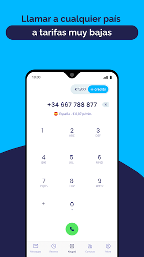 Captura de pantalla de Talk360 - Llamadas por Wifi