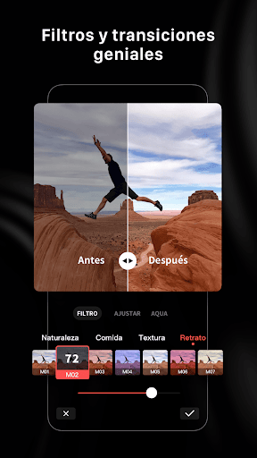 Captura de pantalla de Editor de vídeo LightCut