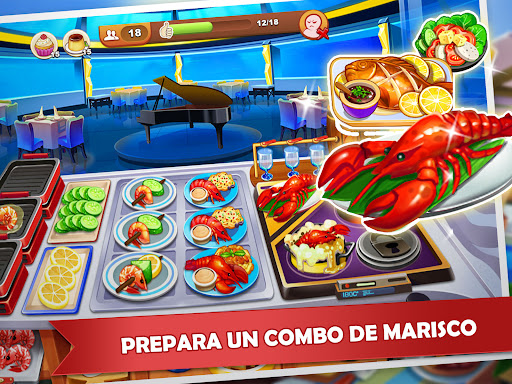 Captura de pantalla de Cooking Madness: juego de chef