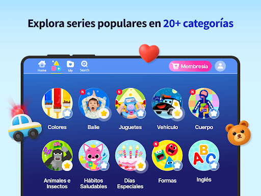 Captura de pantalla de Mundo Tiburón Bebé para Niños