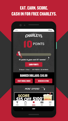 Captura de pantalla de Charleys Rewards