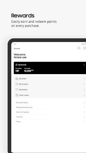 Shop Samsung Screenshot