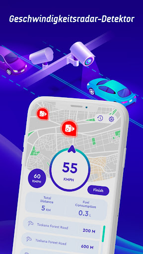 Offline-Karten, GPS,Tachometer Screenshot