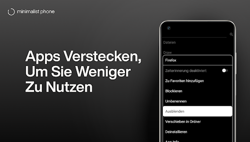 minimalist phone®: Launcher Screenshot