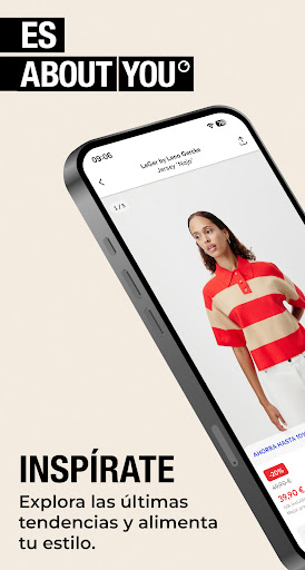 Captura de pantalla de ABOUT YOU Fashion Online Shop