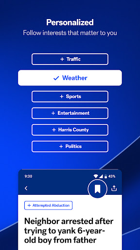 Captura de pantalla de ABC13 Houston