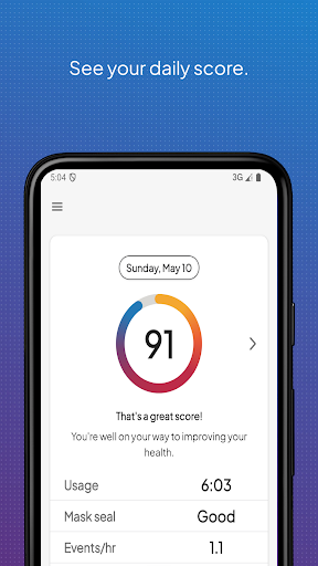 myAir™ by Resmed screenshot