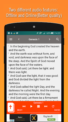 Captura de pantalla de King James Bible - KJV Offline