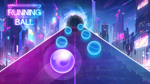 Captura de pantalla de Running Ball:Music Color Dance