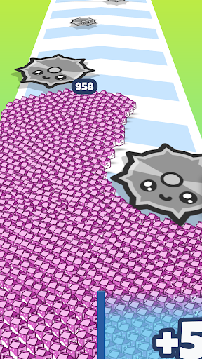 Captura de pantalla de Food Run - Crowd Control Game