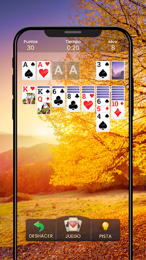 Captura de pantalla de Solitario - Juego Clásico