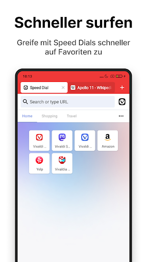 Vivaldi Browser–Schnell&Sicher Screenshot