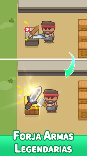 Captura de pantalla de Idle Weapon Shop Tycoon