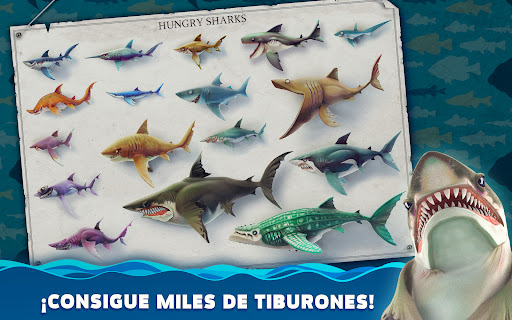 Captura de pantalla de Hungry Shark World