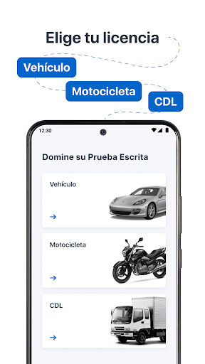 Captura de pantalla de Examen Teórico: Examen 2026