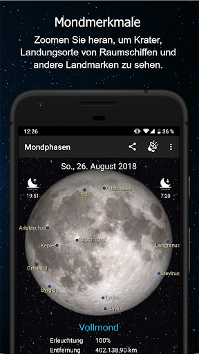 Mondphasen Pro Screenshot