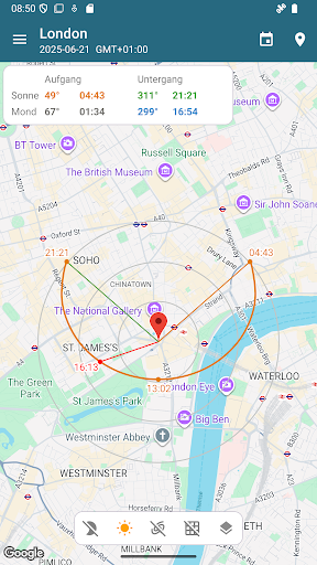 Sun Position Pro Screenshot