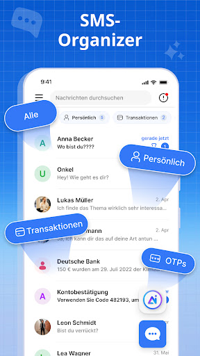 Nachrichten SMS - Messages Screenshot