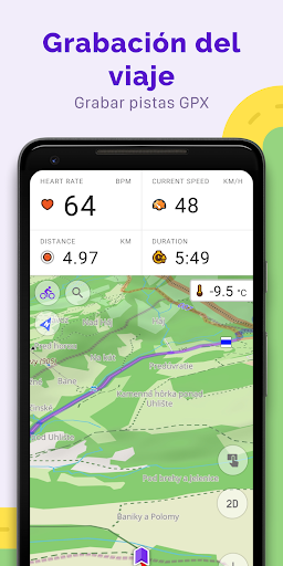 Captura de pantalla de OsmAnd — Mapas y GPS Offline