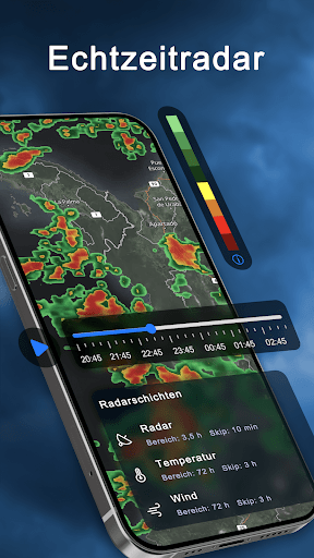 Live-Wetter & Regenradar Screenshot