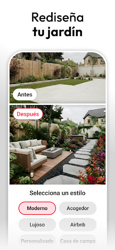 Captura de pantalla de Diseño Interior IA - Interio