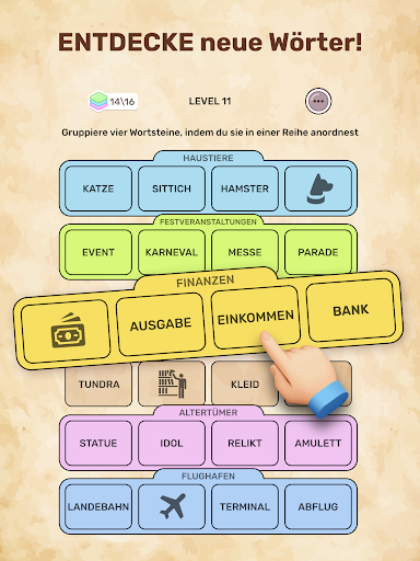 Connect Word - Assoziationen Screenshot