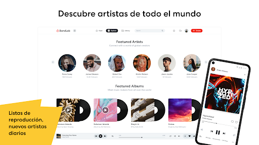 Captura de pantalla de BandLab: Estudio musical