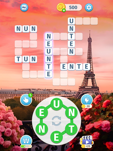 Sky Words: Kreuzworträtsel Screenshot