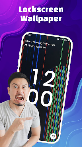 Captura de pantalla de Broken Screen 4K Funny Pranks