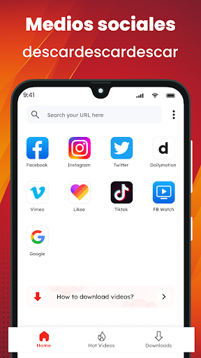 Captura de pantalla de Descargador - Descargar videos